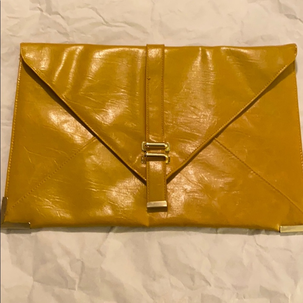 Oversized envelope clutch